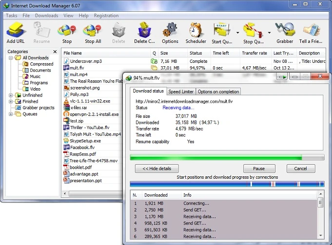 تحميل برنامج internet download manager كامل مع الرقم التسلسلي و السريال و الكراك | 101033