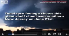WOW: A shelf cloud appears to swallow part of southern  0