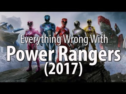 Everything Wrong With The Power Rangers (2017) 0