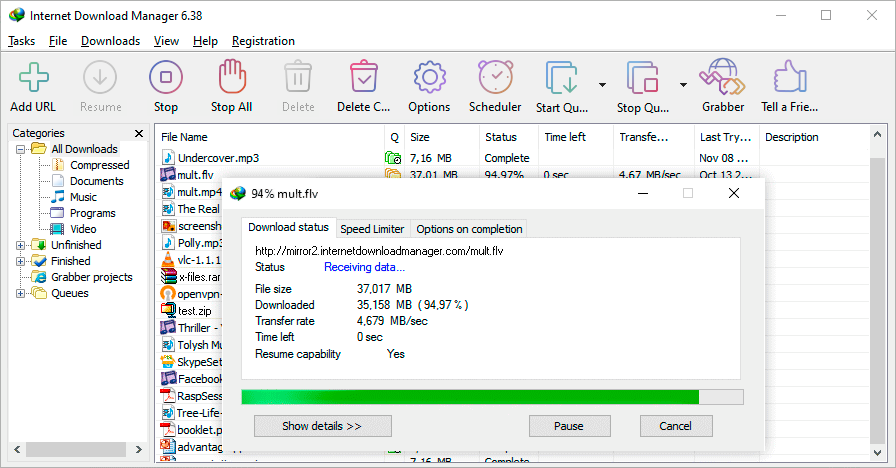 Download the latest free trial version of Internet Down 0