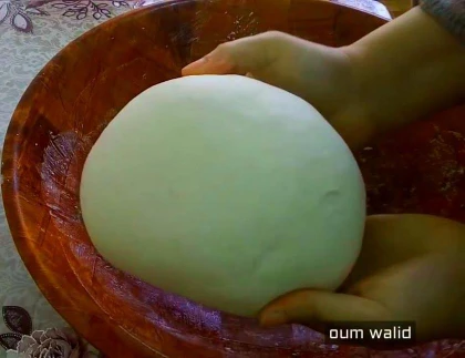 عجين المسمن و المحاجب بدون دلك 0
