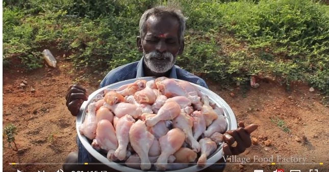 KING of CHICKEN LEGS / Using 100 Chicken Legs / Prepared by my Daddy | 111341