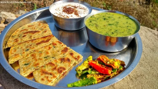 Traditional Indian Lunch Cooking in an Indian Village | Vegetarian Food Recipes | 111726