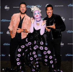 American Idol Katy Perry Transforms Into Ursula for Disney Night With Elaborate Costume | 112185