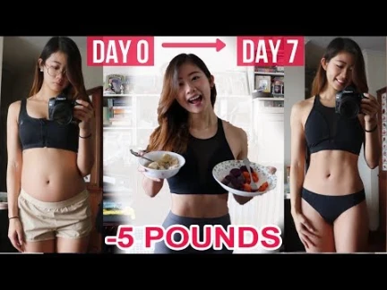 HOW I LOST 5 LBS IN ONE WEEK: WHAT I EAT IN A DAY TO LOSE WEIGHT | Healthy Food Diary | 113281