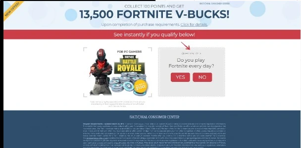 Get 13,500 VBucks for Fortnite PC