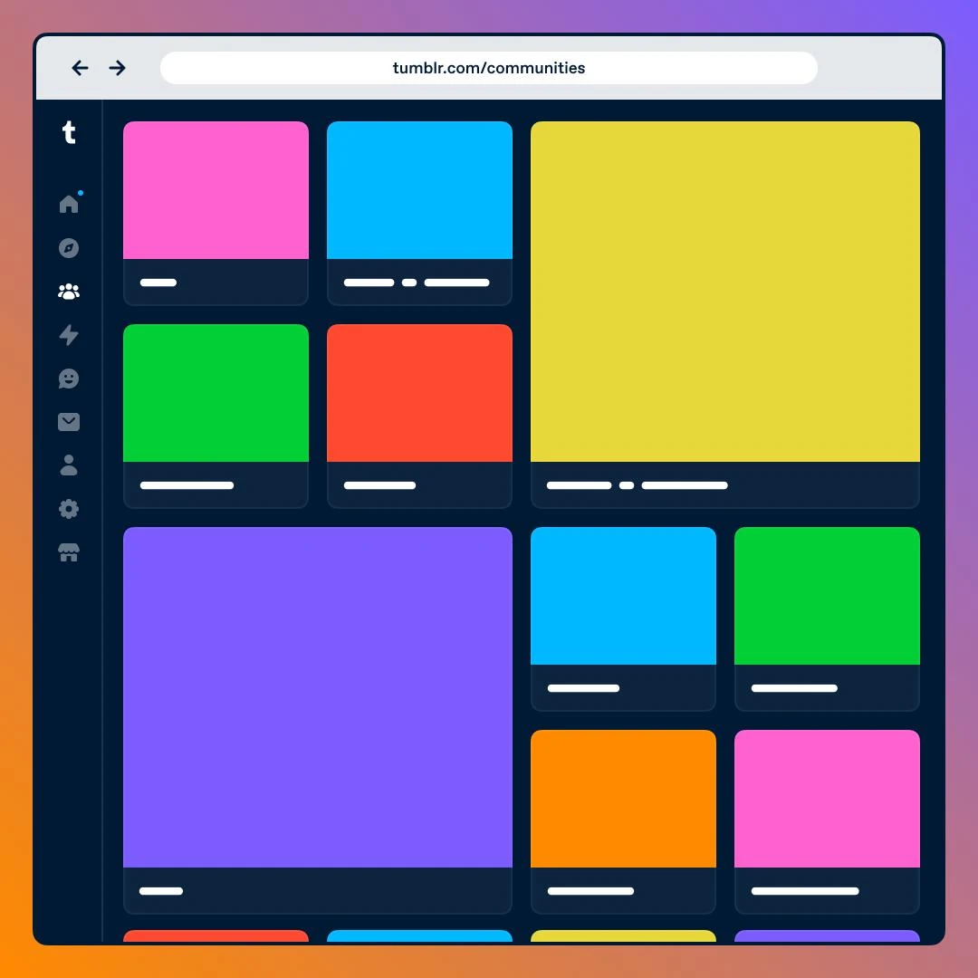 Browse communities on Tumblr | 114980