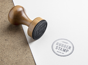 Rubber Stamp PSD MockUp | 29125