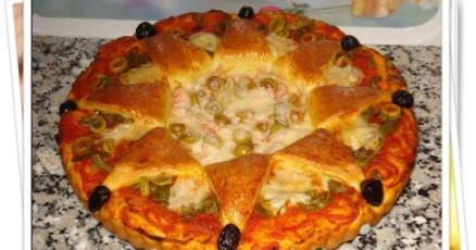 طريقة عمل بيتزا النجمـــــــــــة | 30677