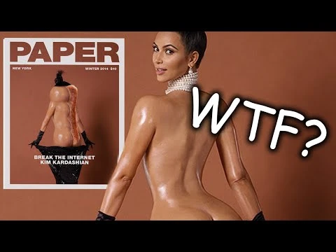 Kim Kardashian // Break The Internet - PHOTOSHOPS | youtube.com | 35387