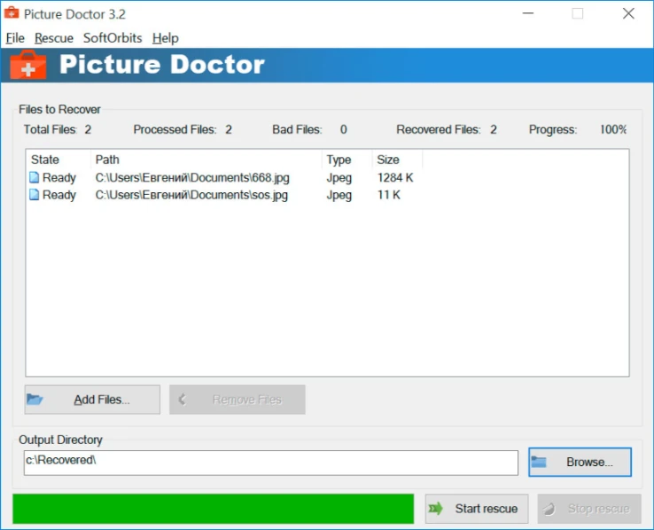 Photo Repair Software for Damaged JPEG & PSD Files | Free Download | 36467
