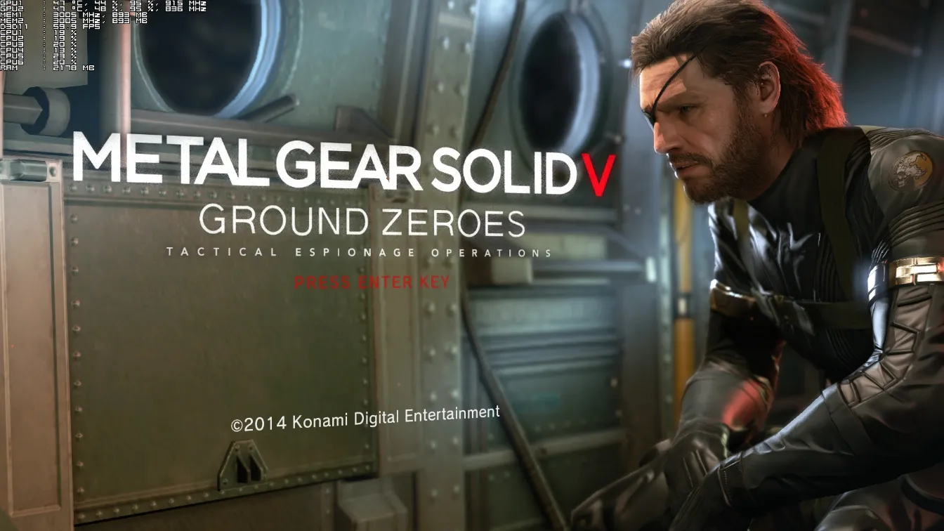 Metal Gear Solid: Ground Zeroes - PC Performance Analysis | 41561