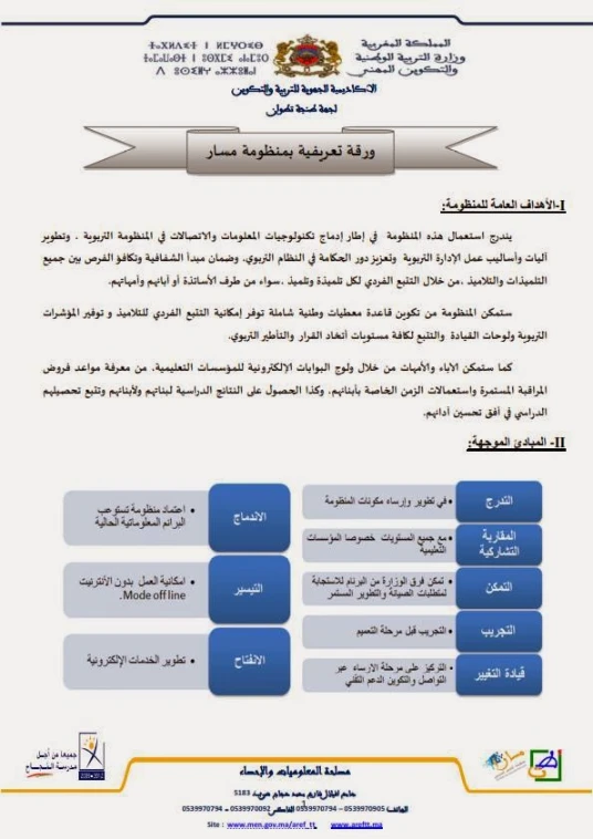 مفصل لبرنامج مسار بالصور | 46773