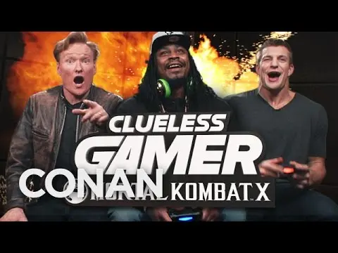 Marshawn Lynch and Rob Gronkowski Play Mortal Kombat X With Conan O Brien | CONAN on TBS | youtube.com | 48018
