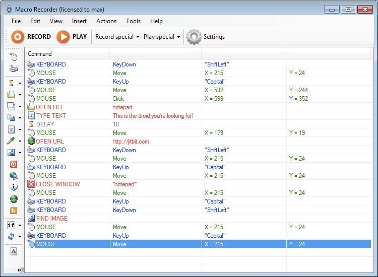 Macro Recorder | By Linkaty.us the url shortener service earn money  | 48230