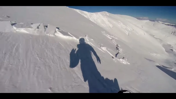 Avalanche filmed GoPro Hero3+ - Snowboarding | youtube.com | 48969