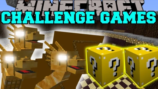 Minecraft: KING GHIDORAH CHALLENGE GAMES - Lucky Block Mod - Modded Mini-Game | youtube.com | 49481