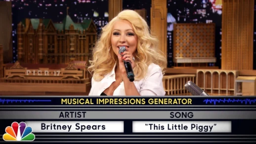 Wheel of Musical Impressions with Christina Aguilera | 51931