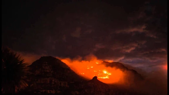 Mountain Fire Time-lapse. Lakeside, Cape Town. | 52572
