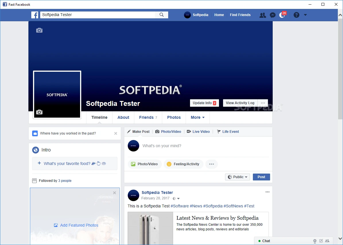 Fast Facebook - Download | 53590