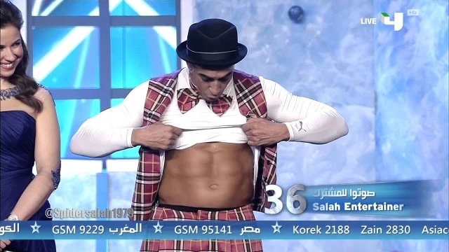 Arab s Got Talent- SALAH Intertainer The Winner 07/03/2015 | 56349