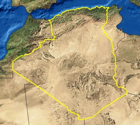 الجزائر عبر الساتل | 59528