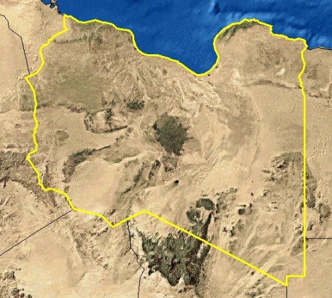 ليبيا خريطة صماء | By Linkaty.us the url shortener service earn money  | 59538