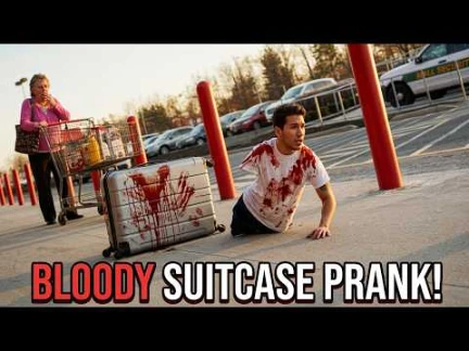 I Fooled Everyone With A Bloody Suitcase *EPIC PRANK* | youtube.com | 63019