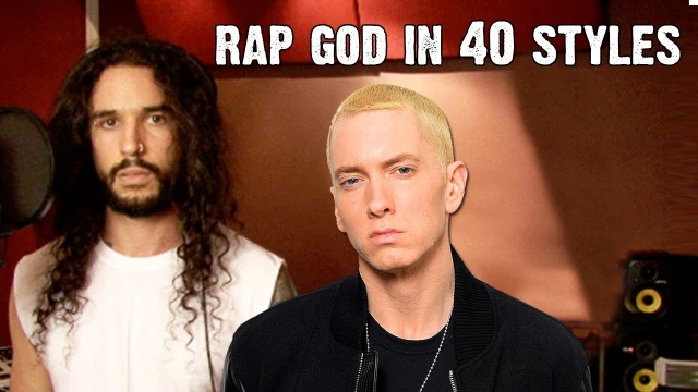Eminem - Rap God | Performed In 40 Styles | Ten Second Songs | youtube.com | 63296