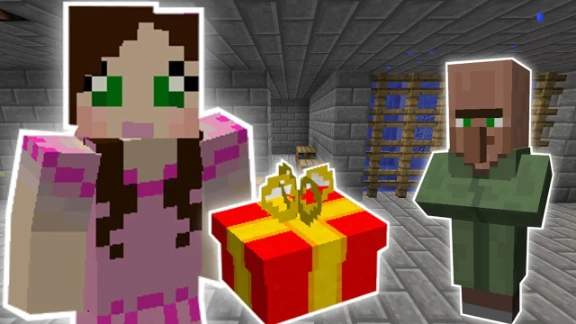 Minecraft: BIRTHDAY PRESENT CHALLENGE - Custom Mod Challenge [S8E19] | 63297