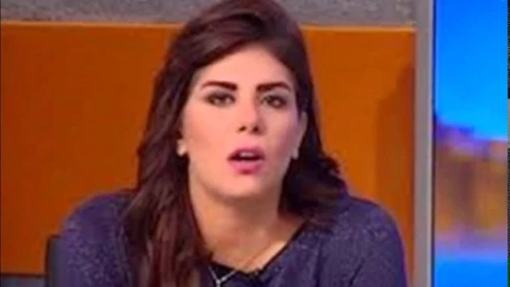 مذيعة أون تى فى تنفعل على الهواء بسبب التحرش | 69226