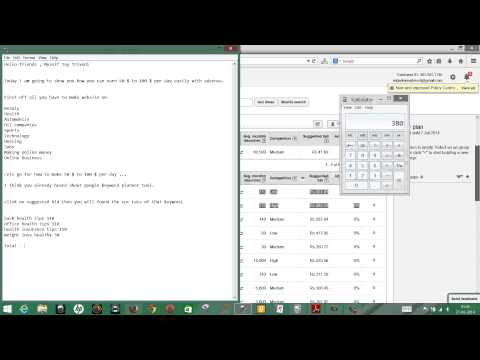 Earn 50$ to 100$ Per day with Google Adsense 2015, 2016 | 69621
