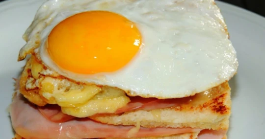 Yammy Croque Madame Sandwich Paris n_n | 72266