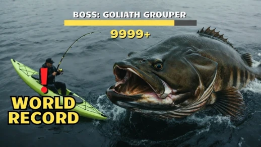 $500 Kayak vs. 500lb Monster (Gone Wrong) | 72598