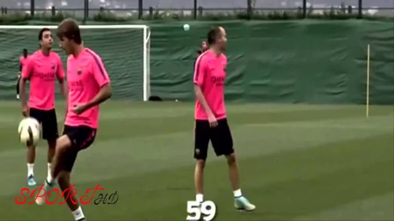 TOP Skills - Xavi, Iniesta Sergio busquets HD 2015 | 72612