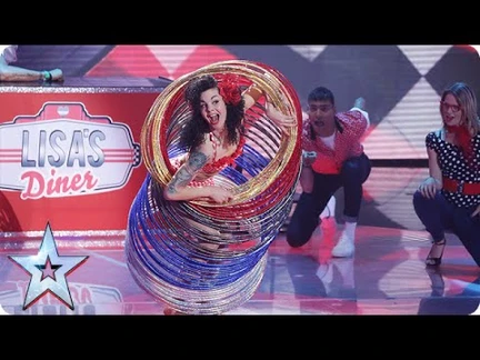 Lisa Sampson s playing with fire! | Semi-Final 4 | Britain s Got Talent 2015 | 72666