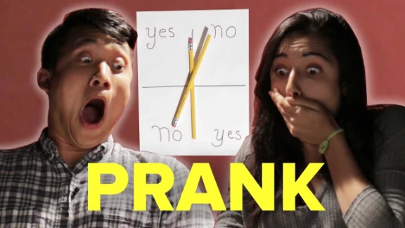 People Try The Charlie Charlie Challenge (Prank Video) | 72723