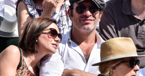 Jean Dujardin et Nathalie Péchalat : retour sur leur journée en amoureux à Roland Garros | 76261