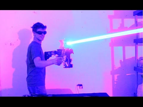 My Homemade 40W LASER SHOTGUN!!!!! | youtube.com | 76353