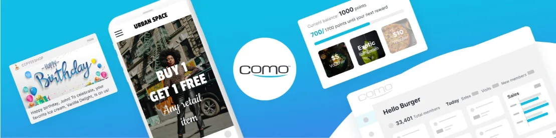 Como | All-in-One Customer Engagement Loyalty Solution | 82135
