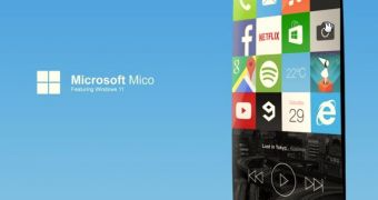 Windows 11 Running on Microsoft Mico Phone Imagined in Stunning Concept | 82723