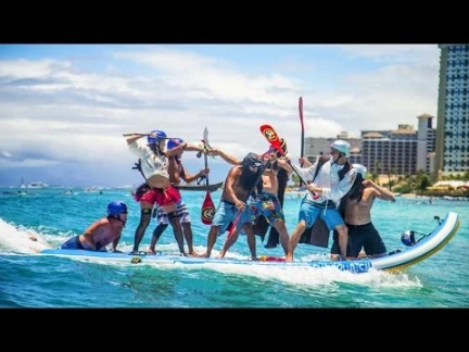 Crafty Team Surfing Comes to Oahu - Red Bull Party Wave 2015 | youtube.com | 85372