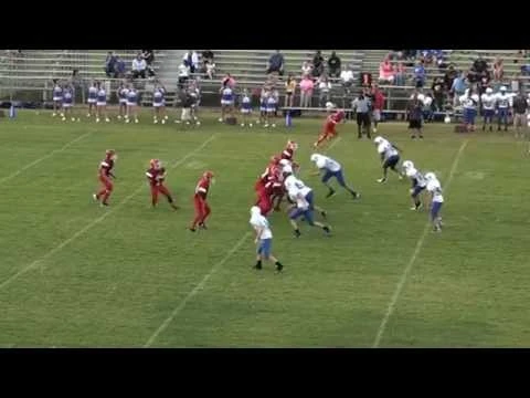 Blountstown Middle School Unbelievable Play for Touchdown 0