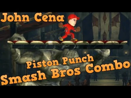 OP John Cena Piston Punch Combo - Super Smash Bros Wii U / 3DS | 90202