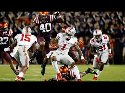 Braxton Miller Spin Move Touchdown vs. Virginia Tech | youtube.com | 90320