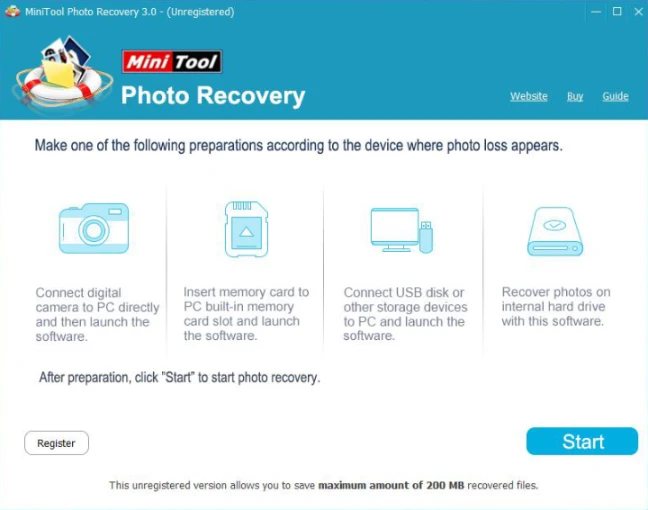 MiniTool Photo Recovery برنامج | 92216