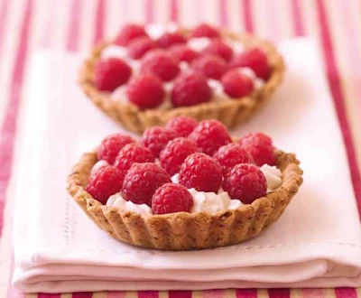 Tartes aux framboises et au pralin | 92251
