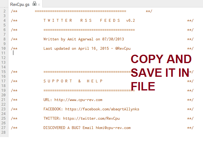 Twitter summary explain the work easy and simple to build RSS FEED | 92306