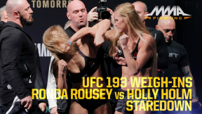 UFC 193 Weigh-Ins: Ronda Rousey vs. Holly Holm | 92431