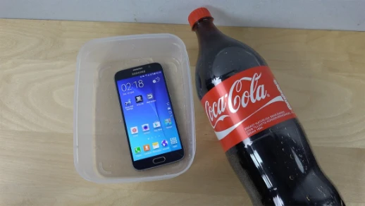 Samsung Galaxy S6 Coca-Cola - Test (4K) | 93916